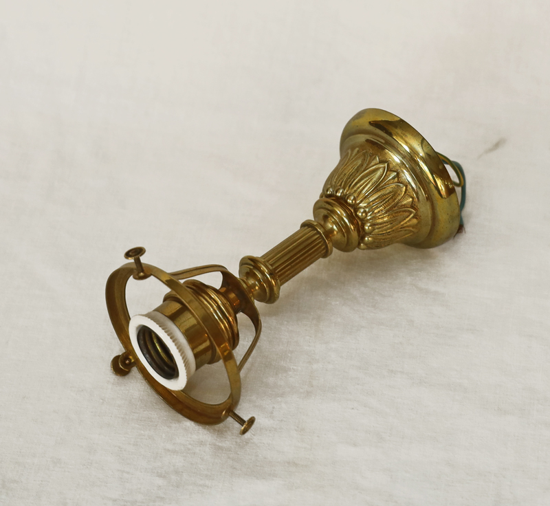 Jugendstil Art Deco Deckenlampe Messing