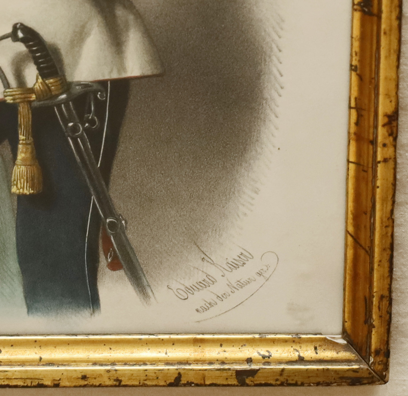 Kaiser Franz Joseph Lithogrphie Eduard Kaiser