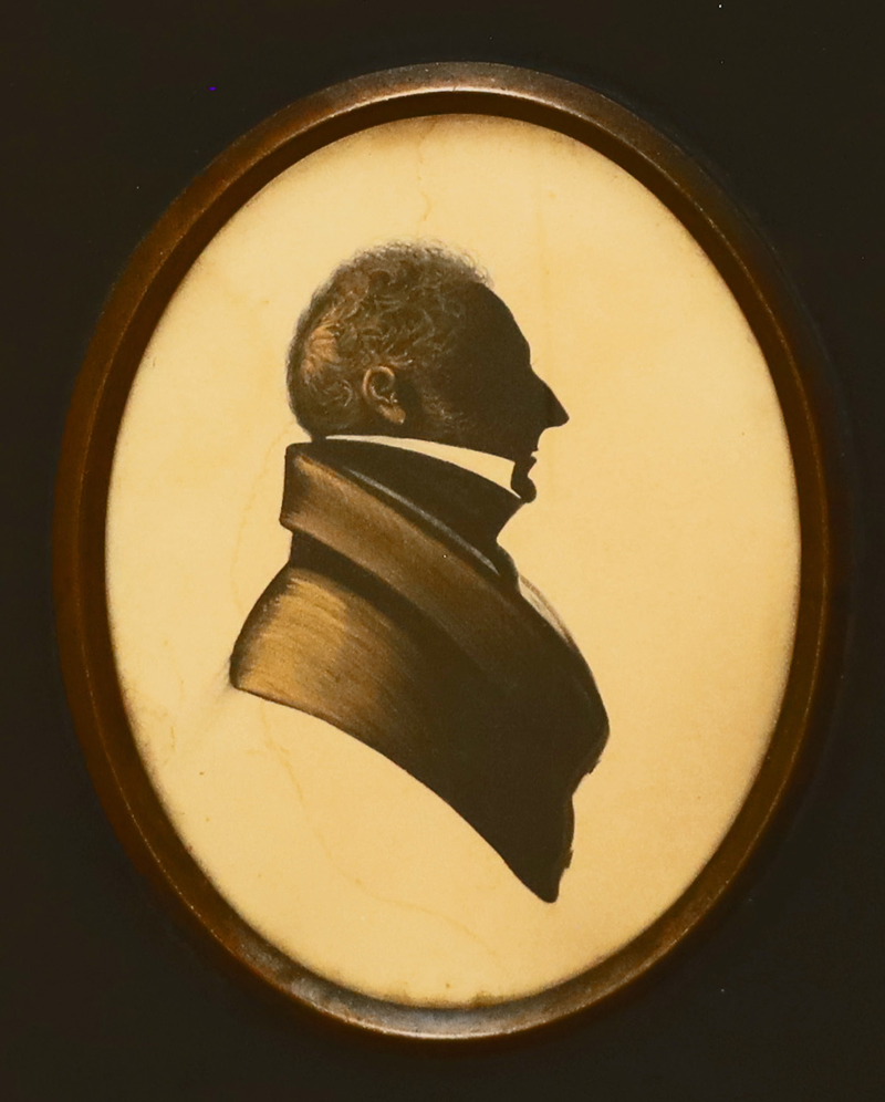 Biedermeier Silhouetten Portraets