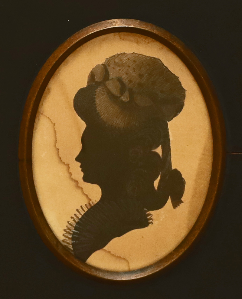 Biedermeier Silhouetten Portraets