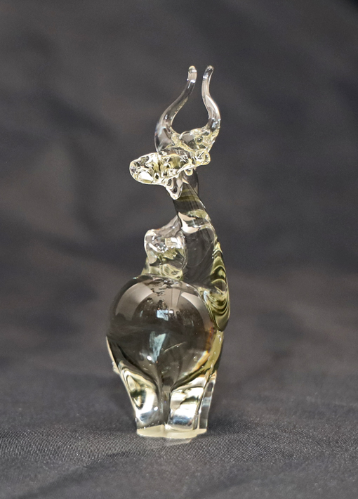 Murano Glas Hirsch Tierfigur