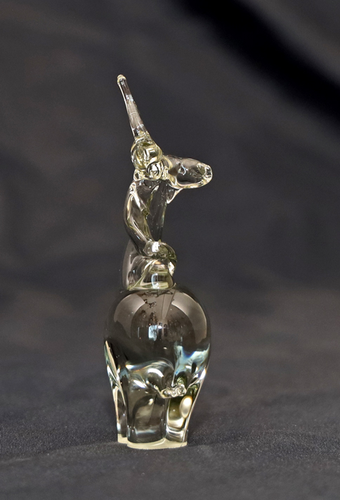 Murano Glas Hirsch Tierfigur