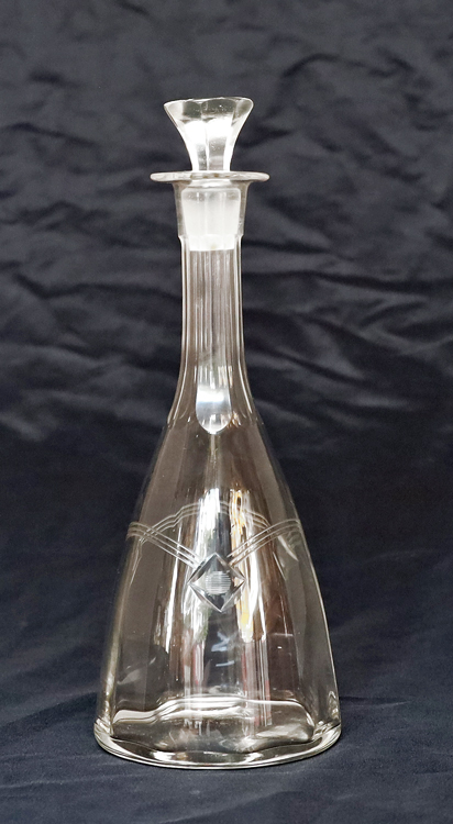Art Deco Glaskaraffe