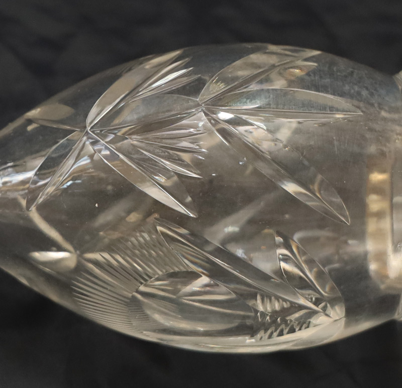 Art Deco Kristallglas Glaskaraffe