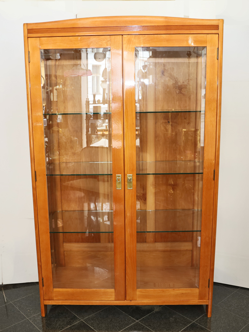Jugendstil Vitrine Glasschrank Moebel