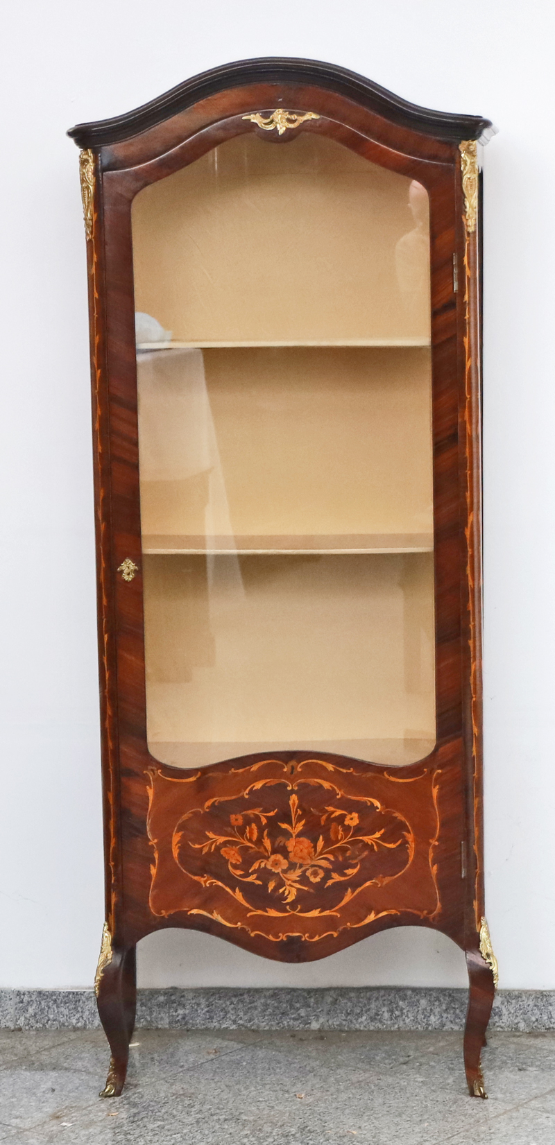 Barock Stilvitrine Glasschrank