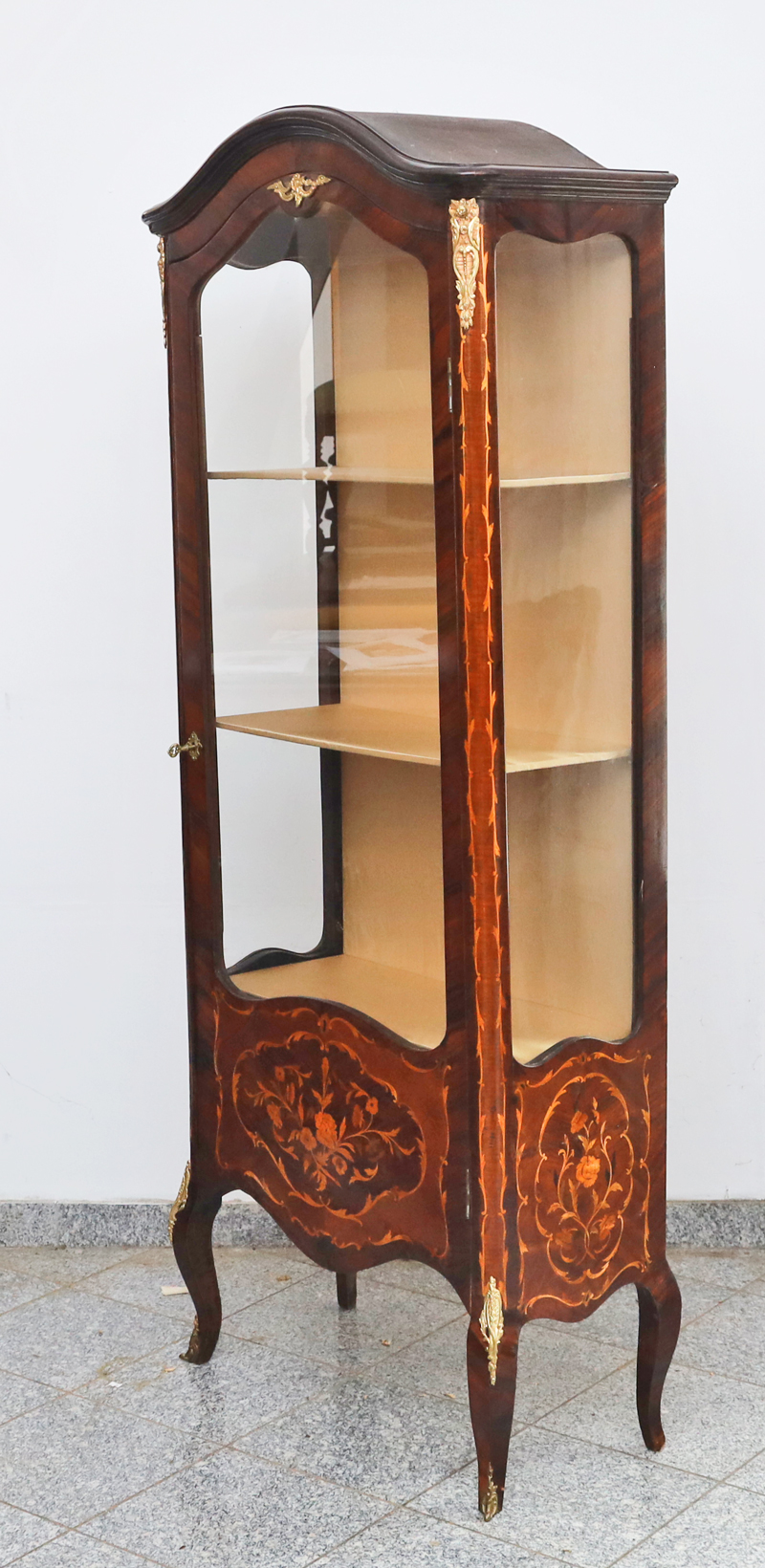 Barock Stilvitrine Glasschrank