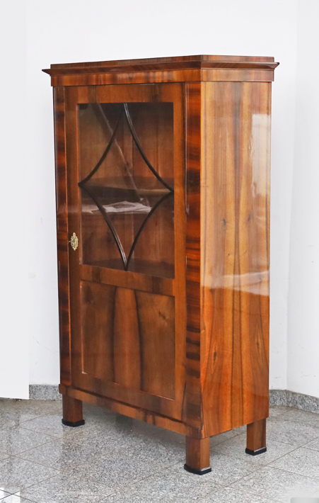 Biedermeier Glasschrank B&uuml;cherschrank