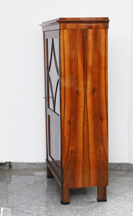 Biedermeier Glasschrank B&uuml;cherschrank