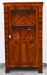 Biedermeier Glasschrank B&uuml;cherschrank