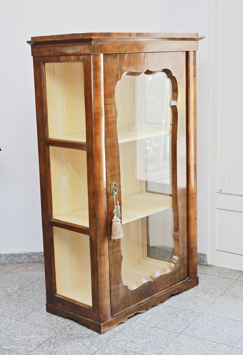 Biedermeier Glasschrank Vitine Moebel
