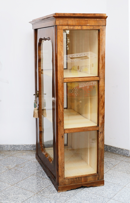Biedermeier Glasschrank Vitine Moebel