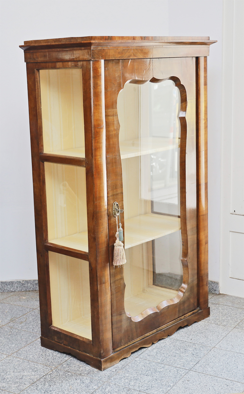 Biedermeier Glasschrank Vitine Moebel