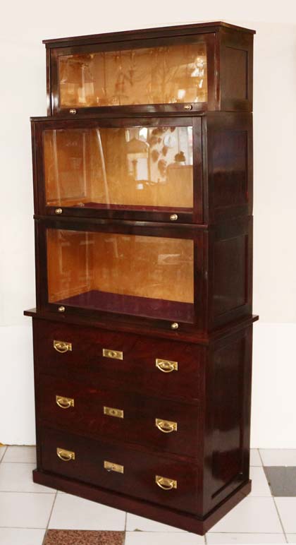 Amerikanischer Art Deco Buecherschrank Jugendstil