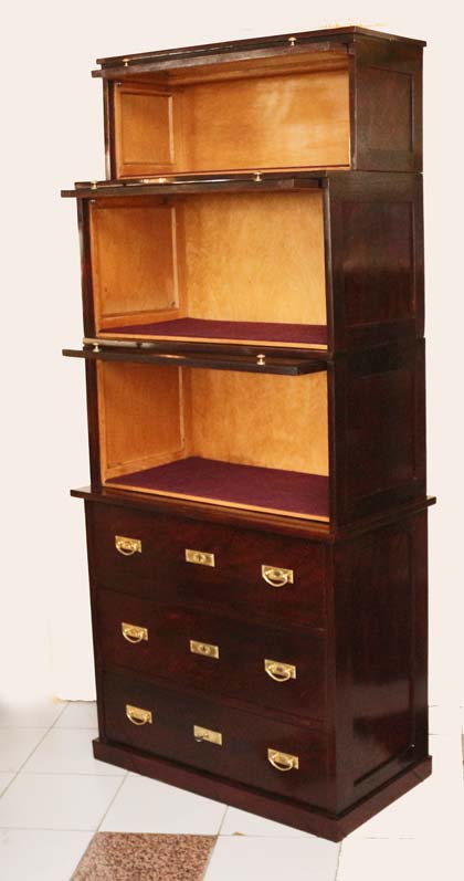 Amerikanischer Art Deco Buecherschrank Jugendstil