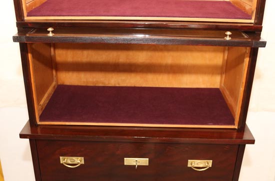 Amerikanischer Art Deco Buecherschrank Jugendstil