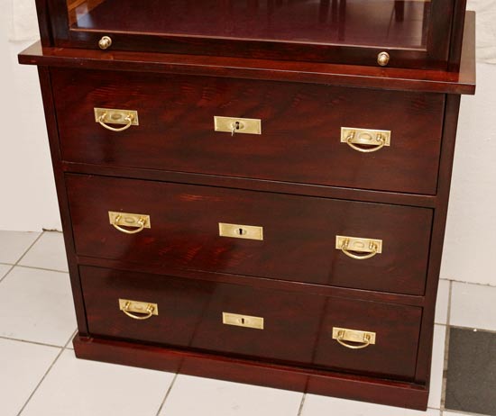 Amerikanischer Art Deco Buecherschrank Jugendstil