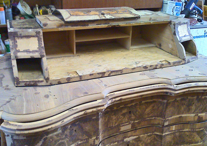 Renovierung Barock Tabernakel Antik Moebel Restauration