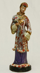 Goldscheider Everlast Keramik Figur Chinesin Princess Prinzessin Liedloff