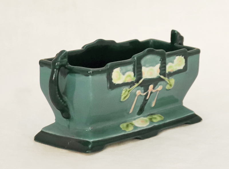 Jugendstil Keramik Jardiniere Eichwald 