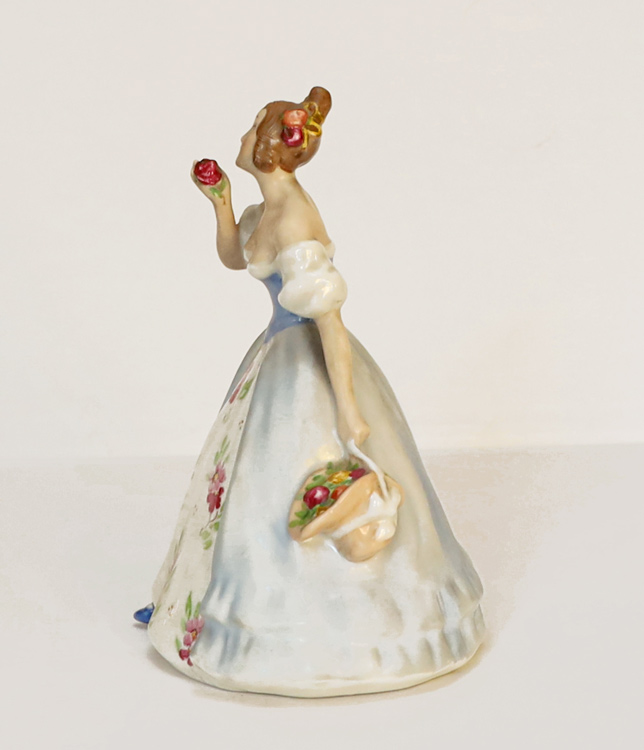 Royal Dux Porzellan Figur Dame