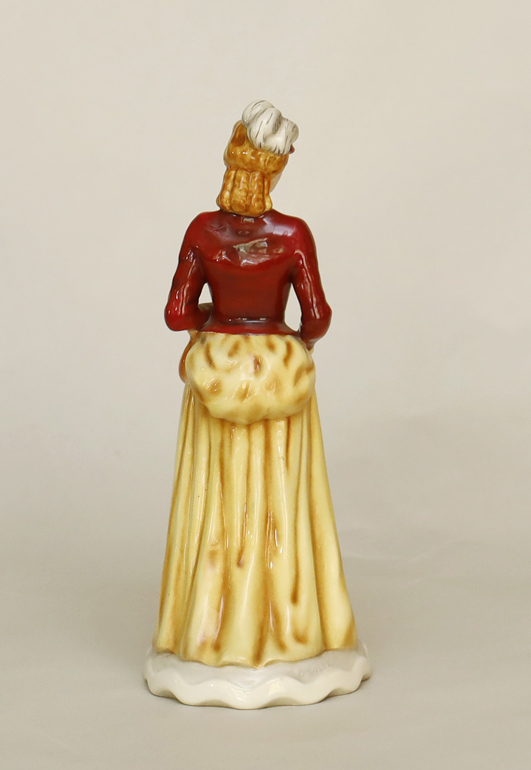Keramos Keramik Figur Lorenzl Dame