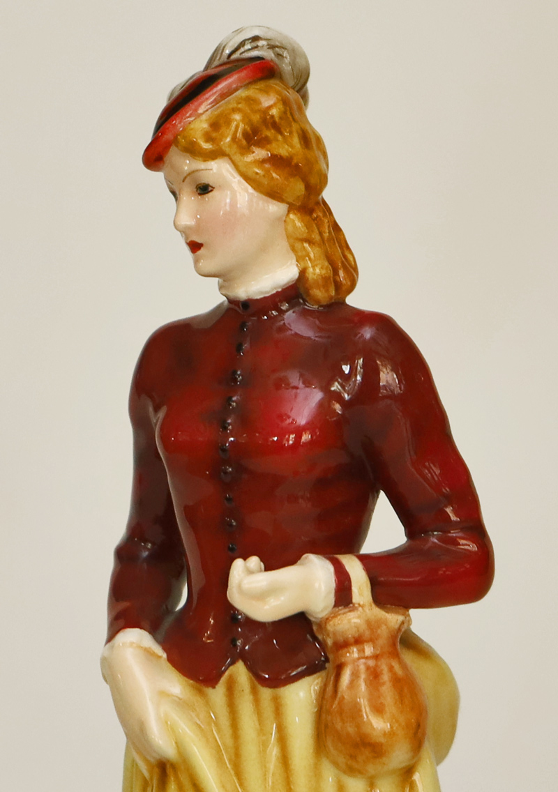 Keramos Keramik Figur Lorenzl Dame