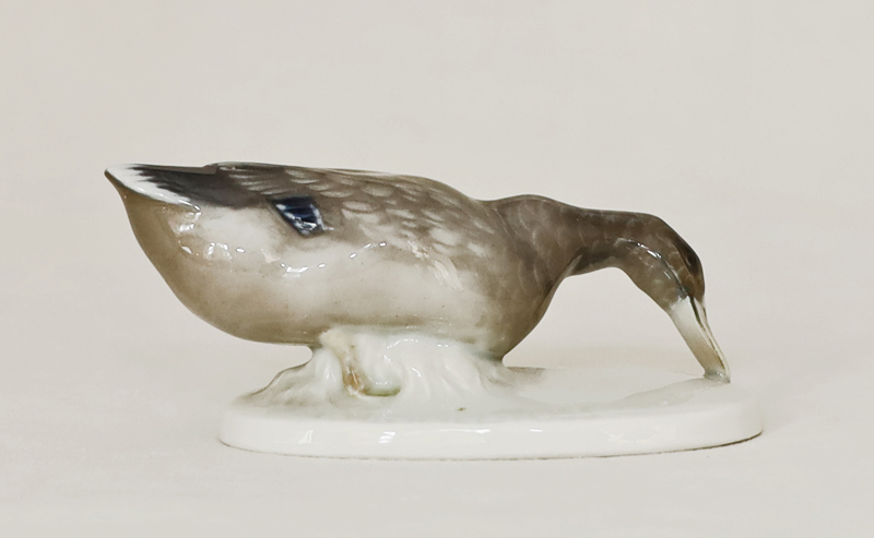 Rosenthal Porzellan Tierkeramik Wildente Himmelstoss
