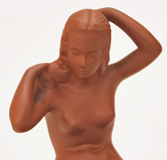 Wormser Damenakt weiblicher Akt erotische Dame Keramik
