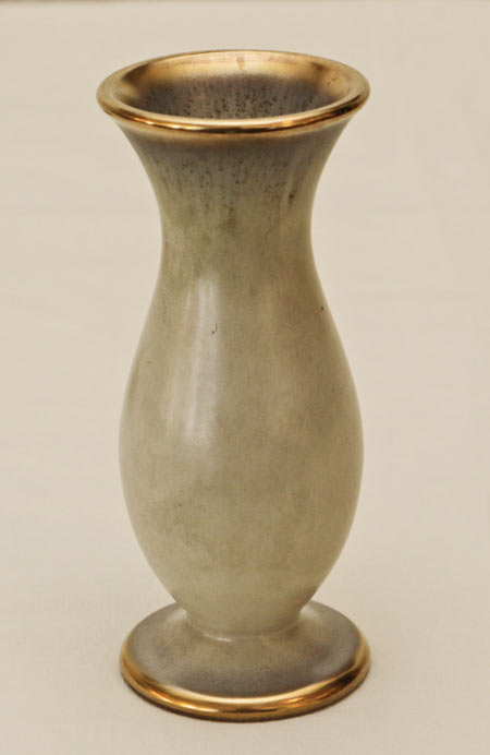 Keramos Wien Dekor Goldschleier Keramik Vase Ascher