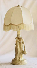Goldscheider Jugendstil Keramiklampe 