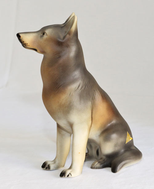Tierkeramik Royal Dux Hund