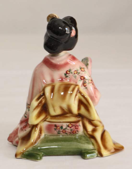 Keramos Figur Japanerin Asiatin Podany Keramik