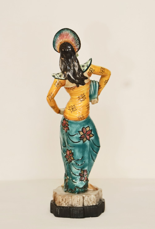Goldscheider Keramik Balinesische Taenzerin Baldwin