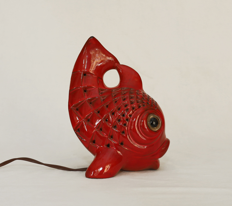 Anzengruber Keramik Wien Fernseh Fisch Delphin