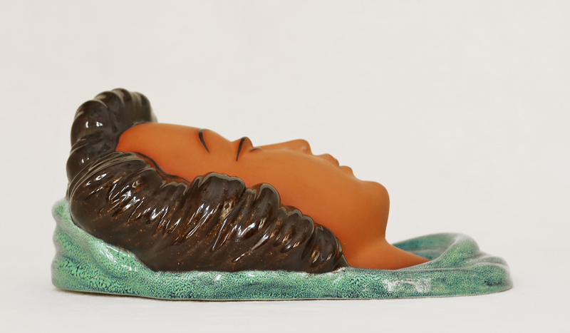 Keramik Wandmaske Kunstkeramik Prischl
