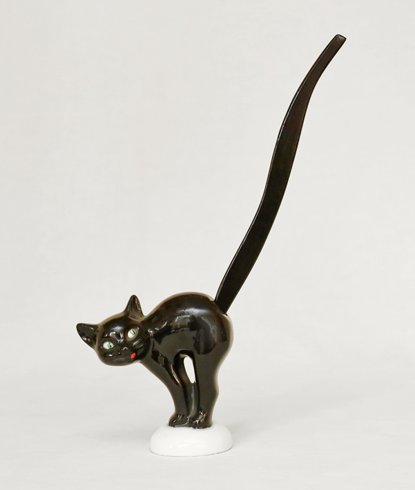 Goebel Hummel Porzellan Katze Brezelkatze Figur