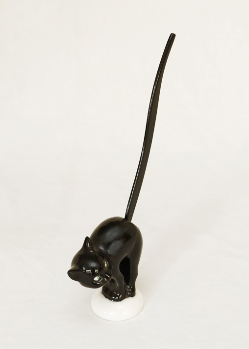 Goebel Hummel Porzellan Katze Brezelkatze Figur