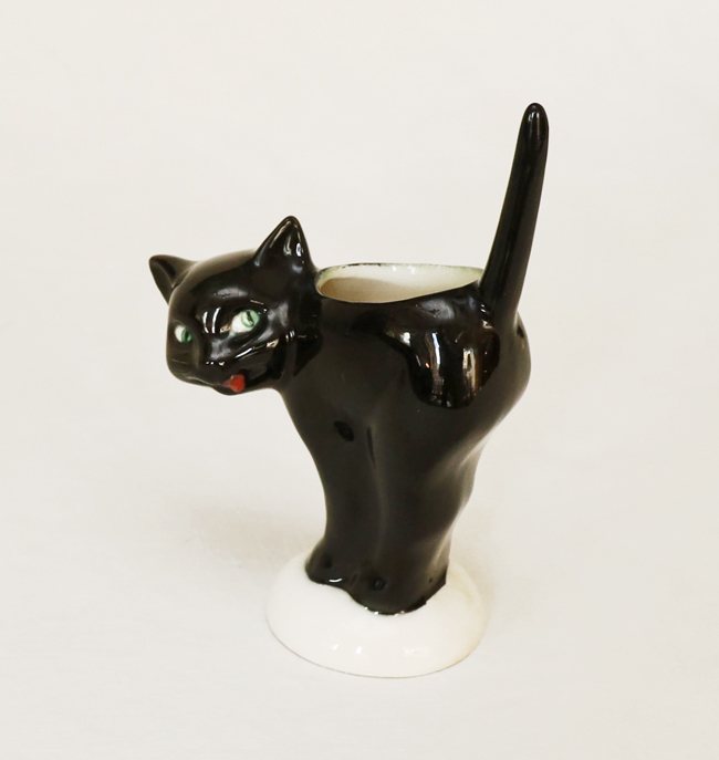 schwarze Goebel Hummel Porzellan Katze