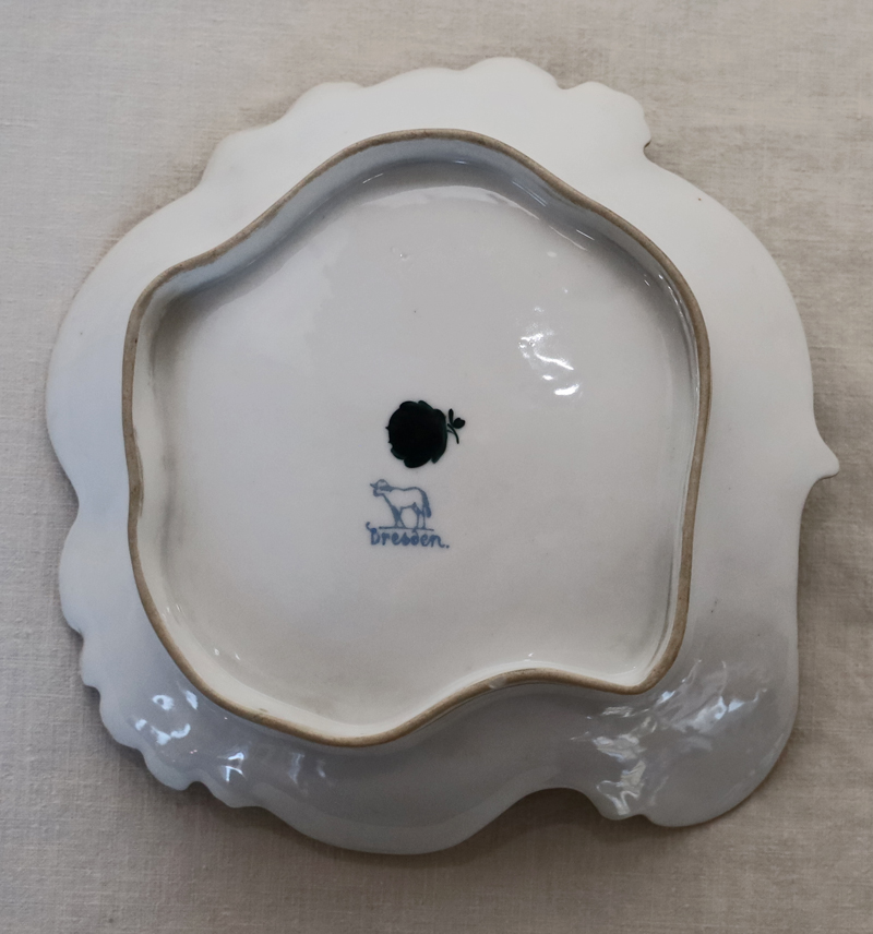 Porzellan Zierteller Ambrosius Lamm