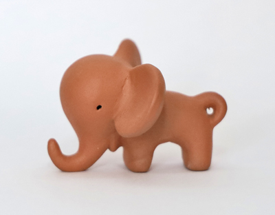 Bosse Keramik Elefant Tierkeramik Karlsruhe Majolika