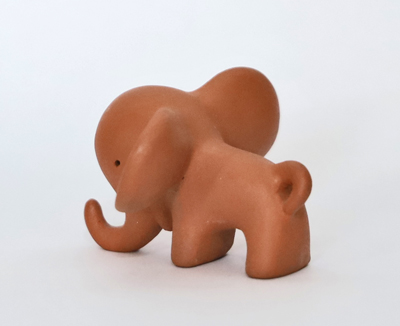 Bosse Keramik Elefant Tierkeramik Karlsruhe Majolika