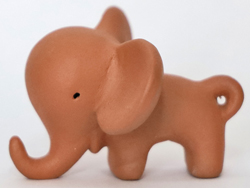 Bosse Keramik Elefant Tierkeramik Karlsruhe Majolika