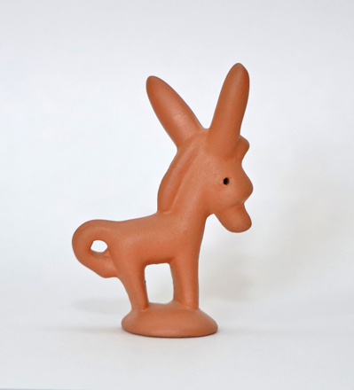 Bosse Keramik Esel Tierkeramik Karlsruhe Majolika