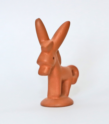 Bosse Keramik Esel Tierkeramik Karlsruhe Majolika