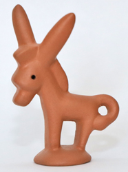 Bosse Keramik Esel Tierkeramik Karlsruhe Majolika