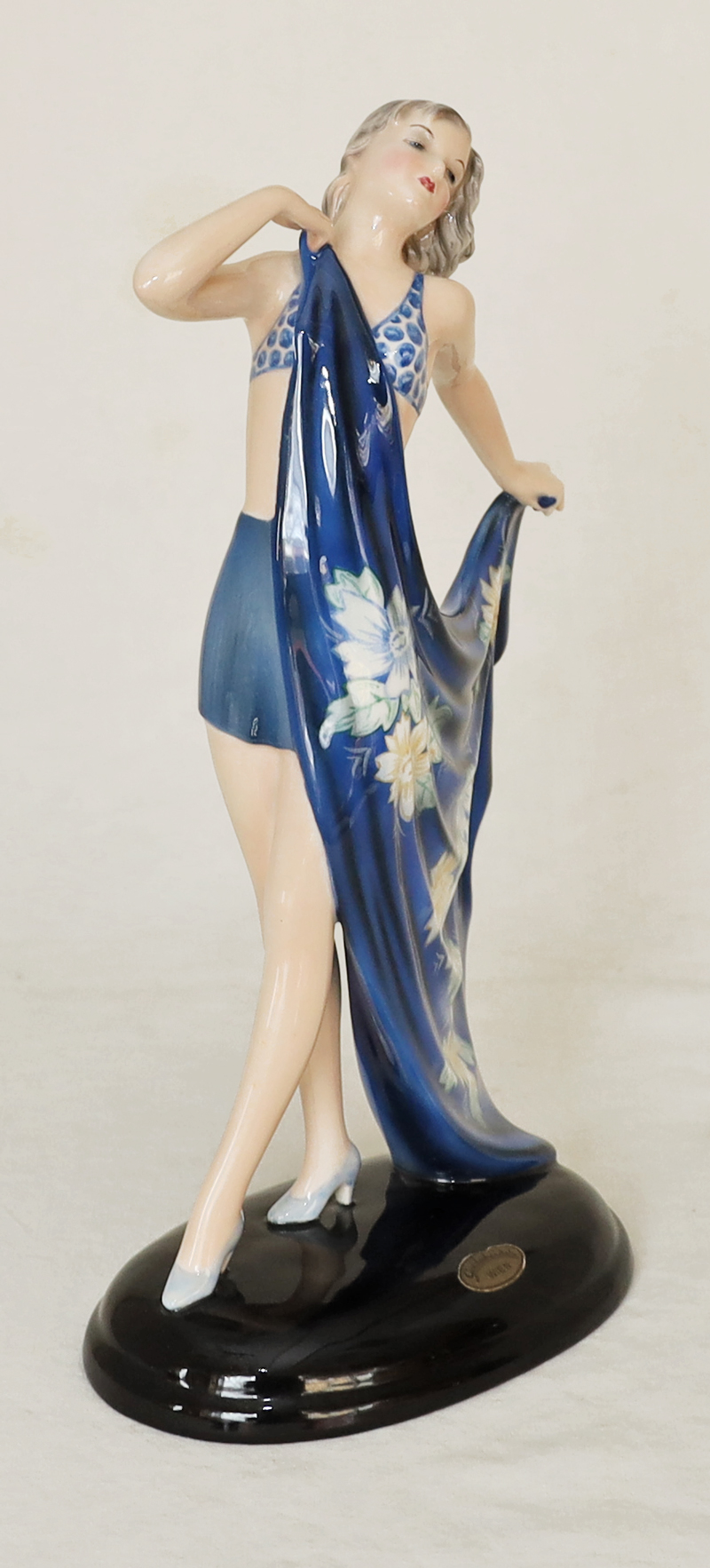 Goldscheider Keramik Figur Taenzerin Adrienne Dakon