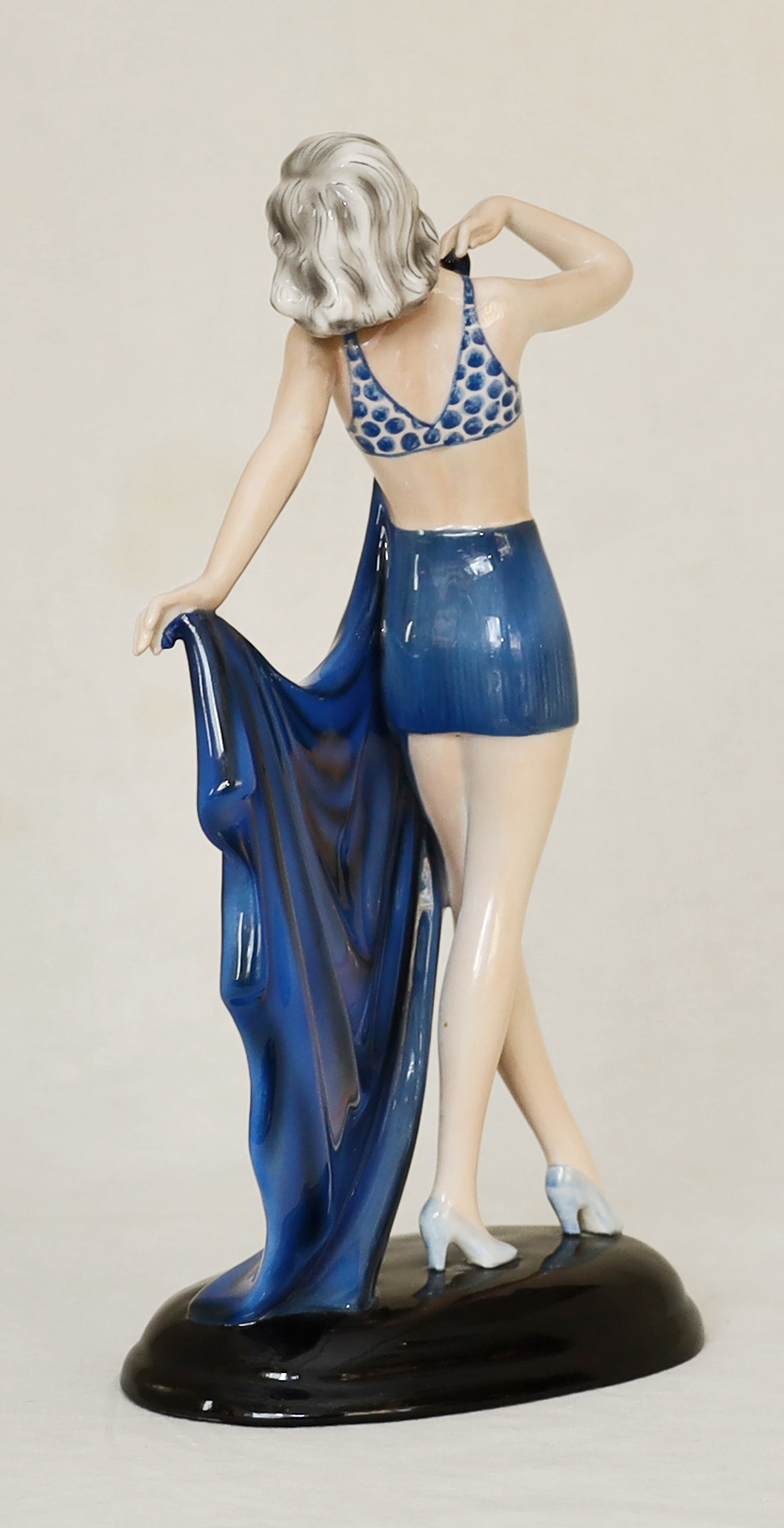 Goldscheider Keramik Figur Taenzerin Adrienne Dakon