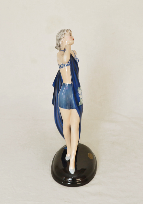 Goldscheider Keramik Figur Taenzerin Adrienne Dakon