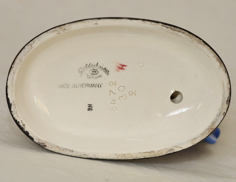 Goldscheider Keramik Figur Taenzerin Adrienne Dakon